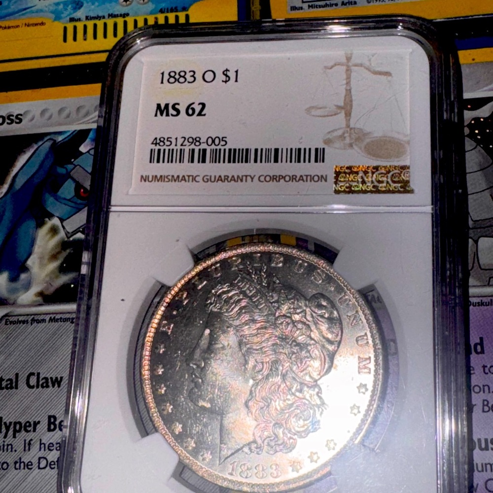 Morgan 1883- O MS62